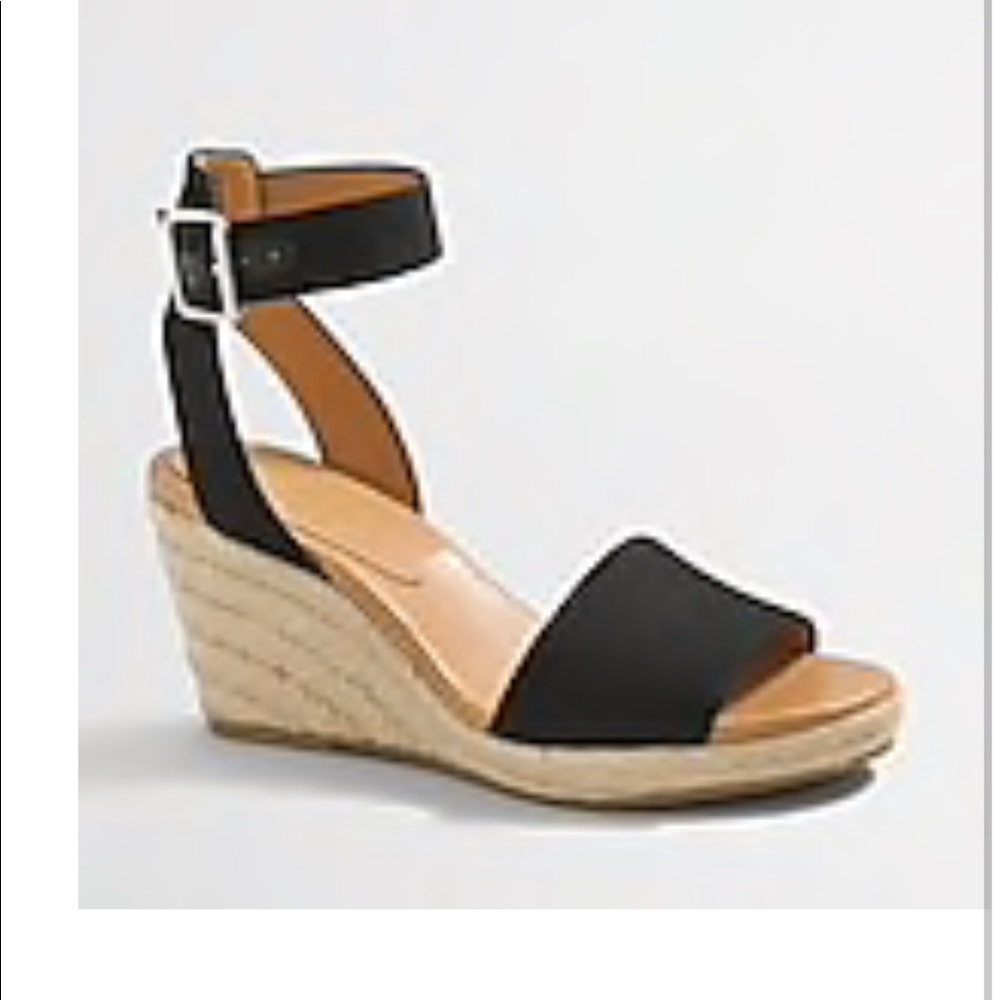 J.Crew strappy canvas espadrille wedges